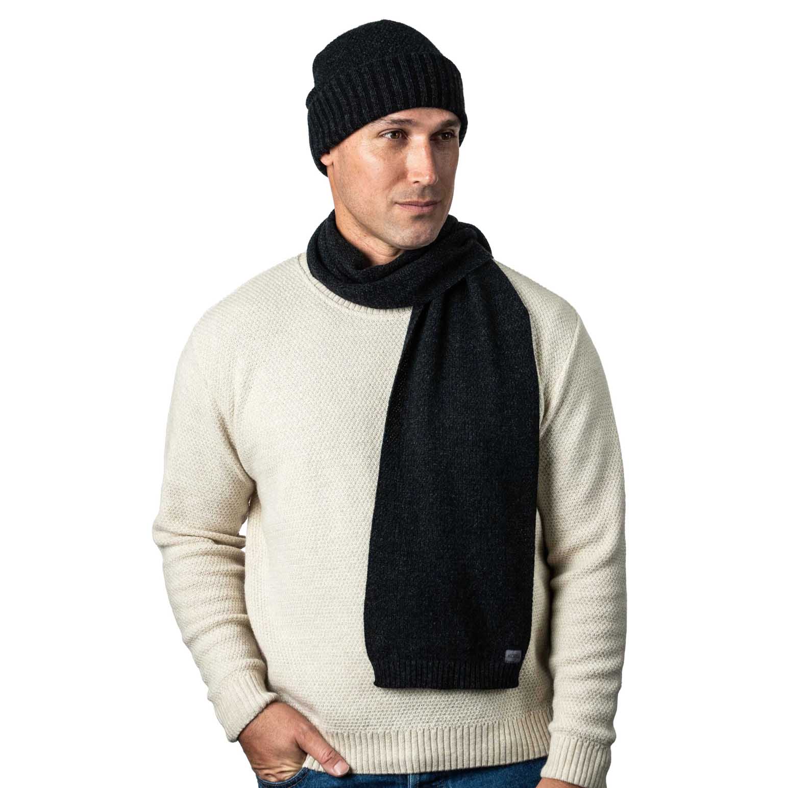 Brushtail Moss Stitch Plated Scarf